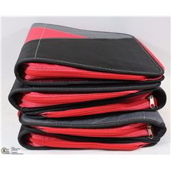FLAT WITH 5 ZIP UP BINDERS