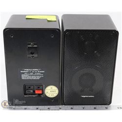 SET OF REALISTIC "MINIMUS-7" MODEL SPEAKERS