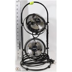 THERMALLY PROTECTED DESK FAN