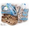 Image 1 : 5 PAIRS OF SIZE LARGE SUMMER SHOES
