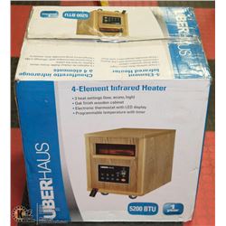 UBERHAUS 4 ELEMENT INFRARED HEATER