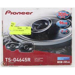 PIONEER 2 WAY SPEAKER