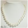 Image 1 : FRESHWATER PEARL NECKLACE W/ ST.SILVER  CLASP
