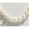 Image 2 : FRESHWATER PEARL NECKLACE W/ ST.SILVER  CLASP