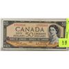 Image 1 : 1954 CANADIAN $50.00 BILL