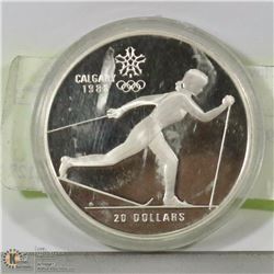 1988 .999 SILVER $20.00 OLYMPIC COIN