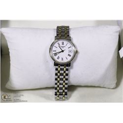 GENUINE TISSOT 2 TONE BAND LADIES WATCH WITH DATE