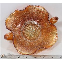 FENTON CARNIVAL GLASS PERSIAN MEDALLION