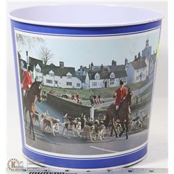 FOXHOUND DESIGN WASTE BASKET