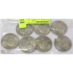 7 JFK JR. COINS