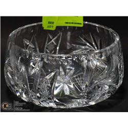 PINWHEEL CRYSTAL BOWL