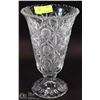 Image 1 : LARGE CUT GLASS VASE