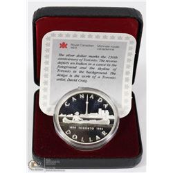 RCM 1984 CANADIAN SILVER DOLLAR IN CASE