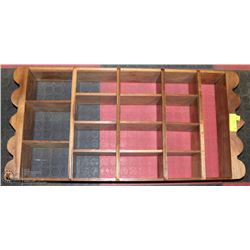 LARGE FIGURINE SHELF