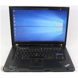 BUSINESS LENOVO T500 LAPTOP/ WIN 10/MS OFFICE 2016