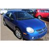 Image 10 : 2004 DODGE NEON 5 SPEED
