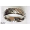 Image 2 : STAINLESS STEEL STRIPE BAND MEN'S RING