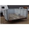 Image 7 : 1980 UTILITY TRAILER 6 1/2 FT WIDE 10 FT LONG