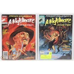 FREDDY KRUEGER'S A NIGHTMARE ON ELM STREET COMICS