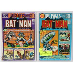 PAIR OF BATMAN COMICS (43 YRS OLD)