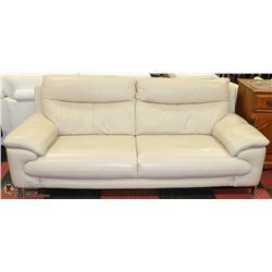 OFF WHITE LEATHERETTE SOFA