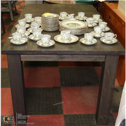 RUSTIC SOLID WOOD KITCHEN TABLE