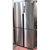 Image 1 : HAIER S/S QUAD DOOR FRIDGE/FREEZER