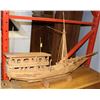 Image 1 : LARGE CUSTOM WOOD SHIP 45"X28"H