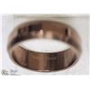 Image 2 : BROWN STAINLESS STEEL MEN'S RING