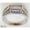 Image 3 : STERLING SILVER CUBIC ZIRCONIA RING SIZE 10.5