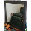 Image 1 : LARGE FRAMED MIRROR 38” X 40”
