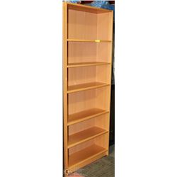 LIGHT WOOD 6-TIER MULTI-PURPOSE SHELF