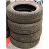 Image 1 : SET OF 4 MICHELIN X-ICE TIRES 215/65/R17