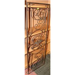 ANTIQUE WROUGHT IRON GATE ORNAMENT -