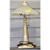 Image 1 : TABLE LAMP WITH METAL BASE VERY HEAVY