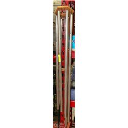 VERY LARGE METAL CHIME SET