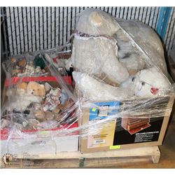 PALLET OF ESTATE BEARS MAINLY COLLECTIBLES