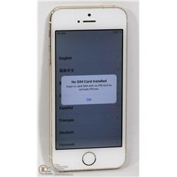 16GB APPLE iPHONE 5S GOLD FOR BELL