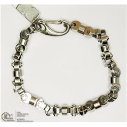 STAINLESS STEEL MACHINE PART BRACELET