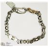 Image 1 : STAINLESS STEEL MACHINE PART BRACELET