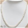 Image 1 : STERLING FRESHWATER PEARL NECKLACE