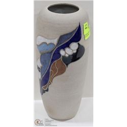 VINTAGE PORCELAIN 11" TALL VASE BY GOTTARD -