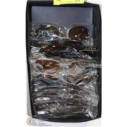 BOX OF NEW SUNGLASSES ON CHOICE