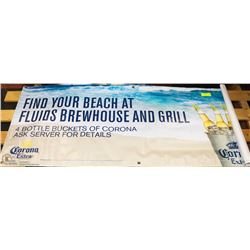 6' LONG CORONA DISPLAY BANNER