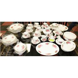 76PC PARAGON FINE BONE CHINA SET PRAIRIE ROSE