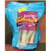 Image 1 : 3 PACKAGES OF BEEF FILLED RAWHIDE DOG TREATS