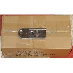 BOX OF ALUMINUM PAINT SCRAPERS