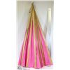 Image 1 : LARGE PINK FOLDABLE DECORATIVE FAN