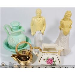 VINTAGE ITEMS AVON PROUD GROOM &