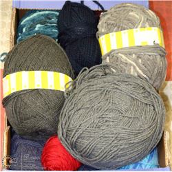 FLAT OF ASSORTED YARN ON CHOICE